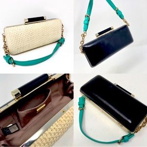 SALE!! - Diane Von Furstenberg DVF double sided clutch bag